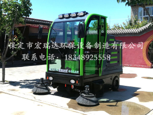 保定宏瑞達(dá)2150物業(yè)清掃車助力廣東潮汕小區(qū)的物業(yè)清潔